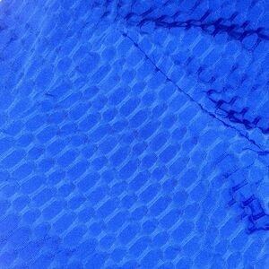 Royal Blue Honeycomb Biker Shorts